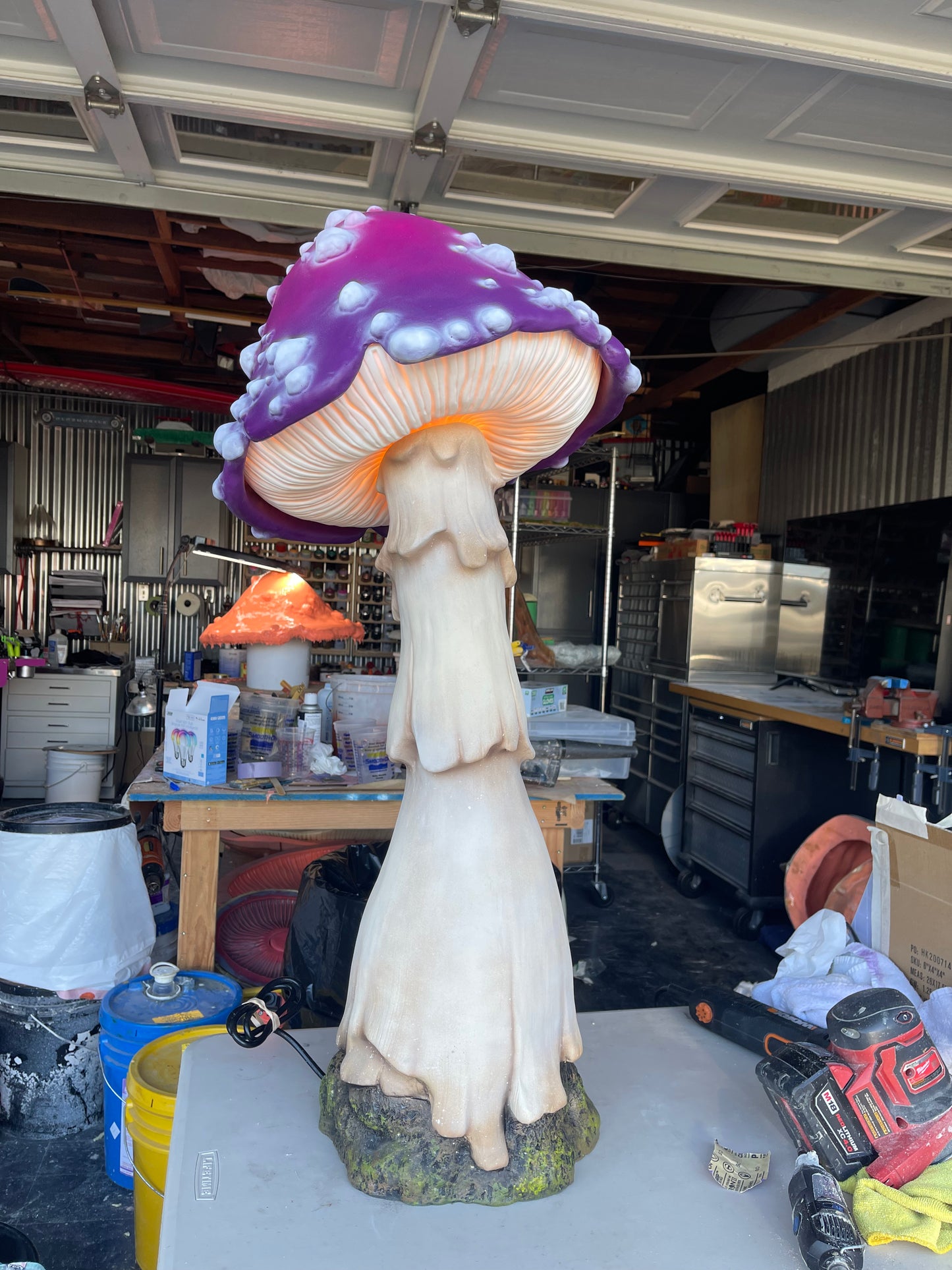 Small LED Glowing Mushroom