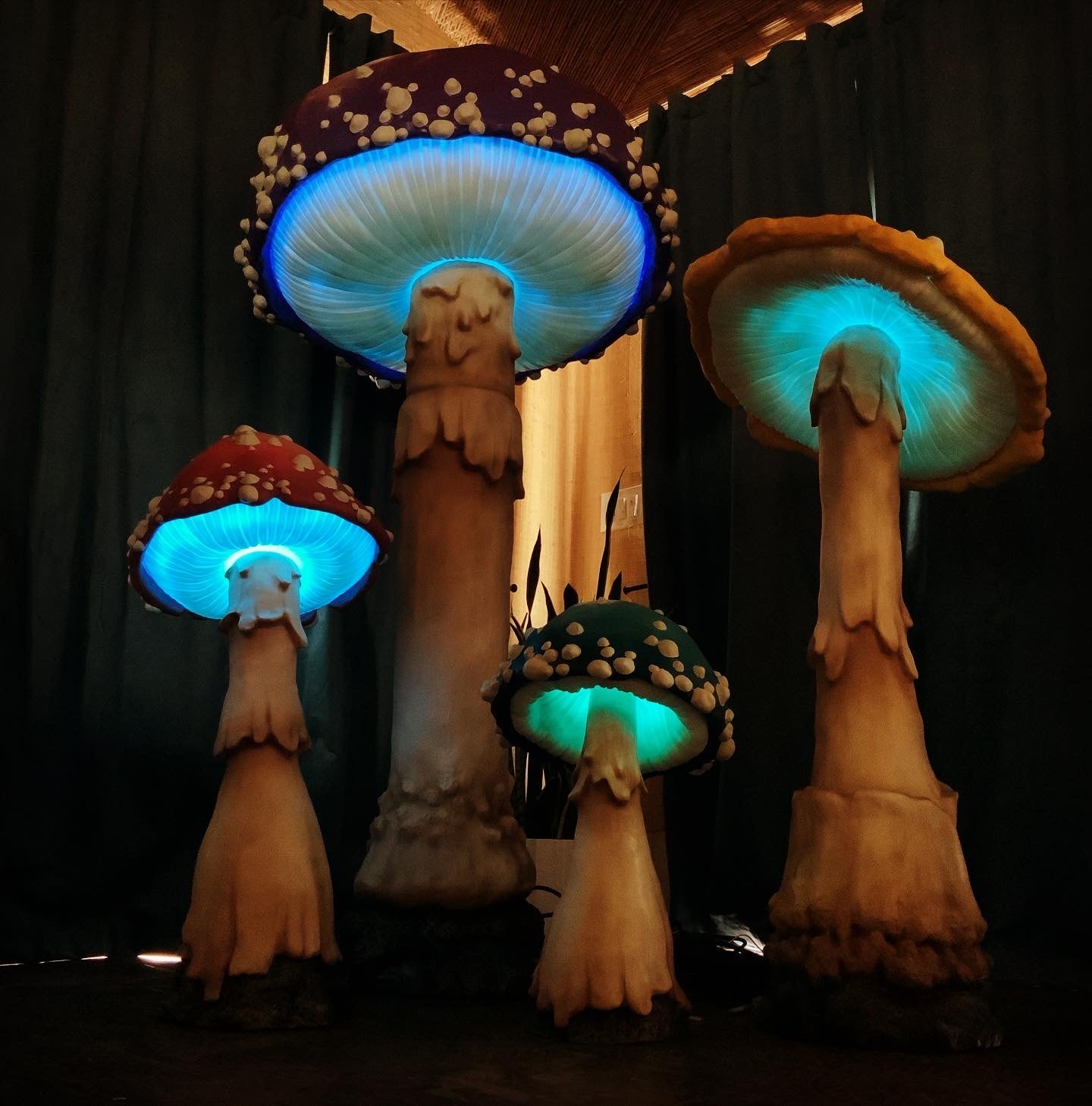 Small LED Glowing Mushroom