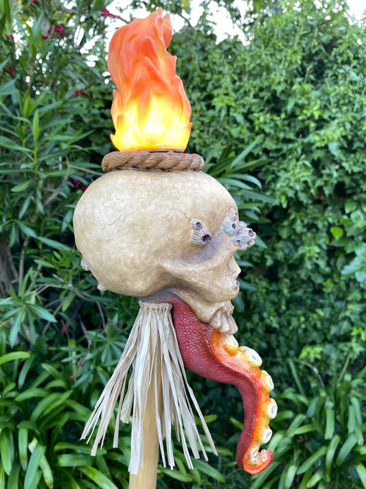 Flamed Tentacle Skull