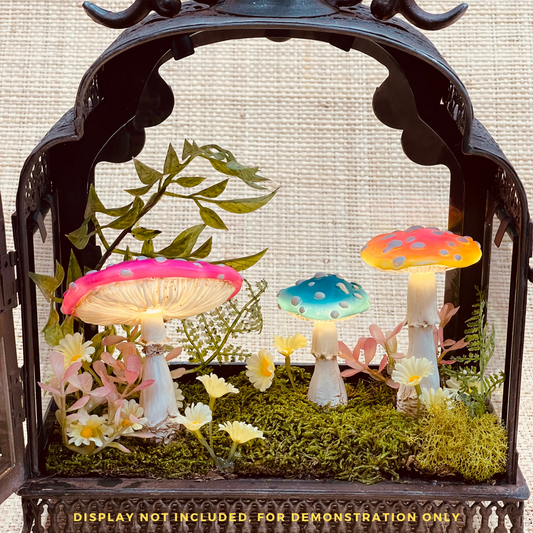 Set of 3 LED Mushrooms